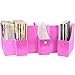 Evelots Magazine File Holder-Organizer-Full 4 Inch Wide-Pink-With Labels-Set/6