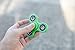 LPVLUX Spinner Fidget Toys Helps Focusing Anti-Anxiety 360 - original EDC toys for Kids & Adults - Relieves your ADHD, anxiety, material expensive PoM and boredom Ceramic Cube Bearing (Green)