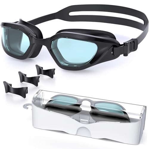 Photo 1 of Vegemono Swim Goggles, Unisex Adult Swimming Goggles Anti Fog Anti UV No Leakage Wide View for Men Women Youth