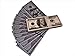 Motion Picture Money 140PCS Movie Prop Money Full Print 2 Sided Set of:100PCS $100 and 40PCS $20 Realistic Money Stacks,Copy Money Play Money That Looks Real for Movie, TV, Videos, Birthday Party