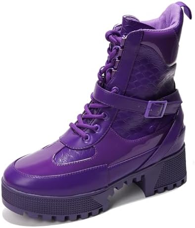 Amazon.com | L'Artiste Haruko Statement Boots Women Leather Floral