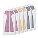 Univivi Hanging Garment Bag 48 inch Suit Bag for Storage(Set of 6) Washable Clear Lightweight Garment Bags for Long Dress Dance Costumes Suits Gowns Coats