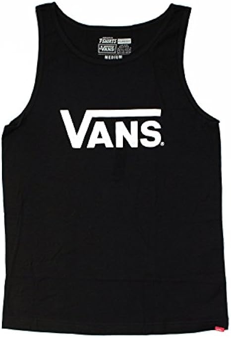ヴァンズ Vans Vn000y8vy28 Bk Wh Classic Tank ロゴ タンクトップ ノースリーブ Xl 並行輸入品 タンクトップ 通販 Amazon