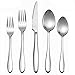 30-Piece Silverware Set (Clearance Sale), HaWare Stainless Steel Modern Elegant Flatware Cutlery Set, Service for 6, Dinner Knives/Spoons/Forks, Mirror Polished, Dishwasher Safe
