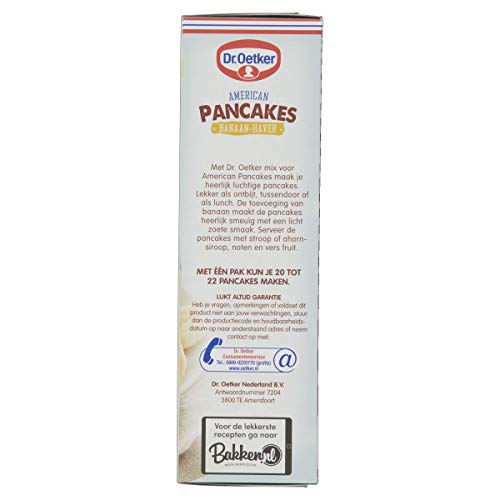 Dr.Oetker American Pancakes Banaan Haver - mix voor 20 pancakes (300 g) - Afbeelding 6