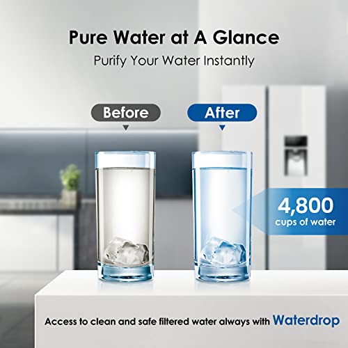 Waterdrop Plus UKF8001 NSF 401, 53&42 Certified Refrigerator Water