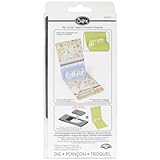 Sizzix Pop 'n Cuts Magnetic Insert Die - Phrase, Congrats 3-D (Pop-Up) by Karen Burniston