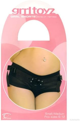 Grrl Shorts Strap-On Harness Small/Medium