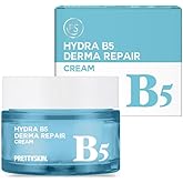 PRETTYSKIN Hydra Vitamin B5 Derma Repair Cream for Face–Strengthen skin Barrier with Niacinamide 10% Dexpanthenol & Centella Asiatica Extract-Korean Skin care - 1.75fl.oz.(52ml)