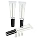 Teensery 15ml Empty Clear Plastic Lip Gloss Tube Cosmetic Lip Balm Tube Bottle Container (10 pcs)