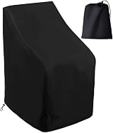 kuou Garden Chair Covers Outdoor Waterproof Stacking Chair 26x26x32x47 view 1