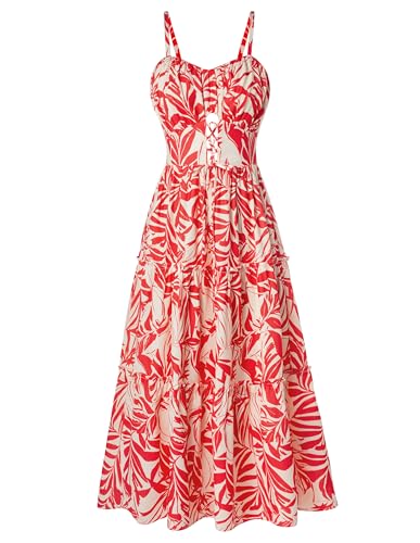 GRACE KARIN Women's Spaghetti Floral Summer Boho