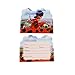 12Set Luxury Miraculous Ladybug Theme Tableware Set Kids Birthday Party Supplies