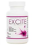 VH Nutrition Excite | Female Libido Enhancer | Sexual Enhancement for Women to Boost Sex Drive - 30 Day Supply - 60 Capsules