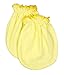 Liwely 12 Pairs Unisex-Baby No Scratch Mittens, 100% Cotton, Solid Color