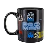 Pac Man Neon Heat Changing Ceramic Coffee Mug 10oz