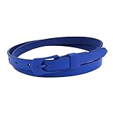 Damara Womens Solid Color Pin Buckle Belt