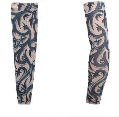 Compression Arm Sleeves - Running, Sun Protection, and Tattoo Covers (1 Pair)