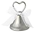 Elegant Silverbell Place Card Holders - (12 Ct) - Premium Silver Finish for Weddings, Receptions & Events