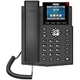 Fanvil X3SG IP Phone Gigabit with 4 SIP Lines and 2 Line Keys and Color Display 2.8-inch