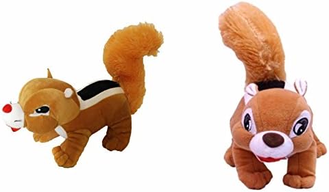 Deals India Squirrel Soft Toy (30 cm, Pack of 2)