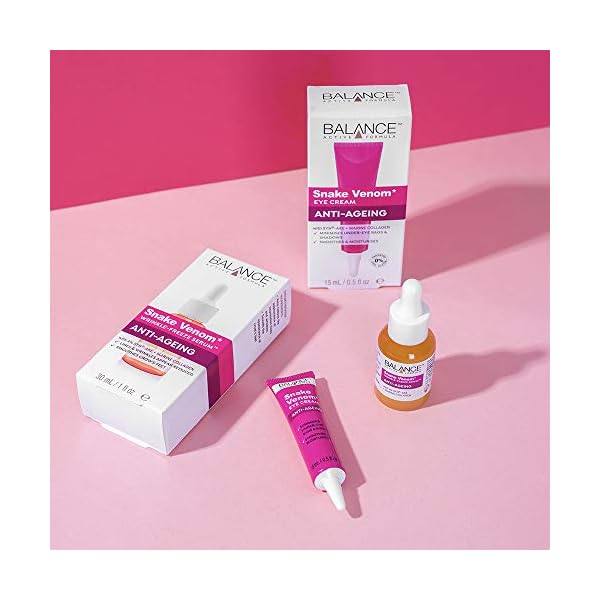 Balance-Active-Formula-Snake-Venom-Eye-Cream-contains-SYN-AKE-which-is-similar-to-a-peptide-found-in-the-Temple-Vipers-venom-Helps-to-reduce-the-appearance-of-under-eye-dark-circles-and-bags Balance Active Formula Snake Venom Eye Cream (15ml) - With SYN®-AKE & Marine Collagen. Minimises Under Eye Bags…