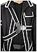 DAZCOS US Size Men's Kirito Cosplay Costume (Medium)