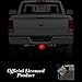 Bosswell Dodge RAM Hitch Cover Licensed LED Light Trailer Towing Receiver (Black)
