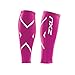 2XU Compression Calf Guards, Hot Pink/Hot Pink, Large