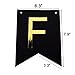 Threemart Happy FING Birthday Decorations Banner,Funny 21st 30th 40th 50th Black Birthday Premium Quality Party Supplies