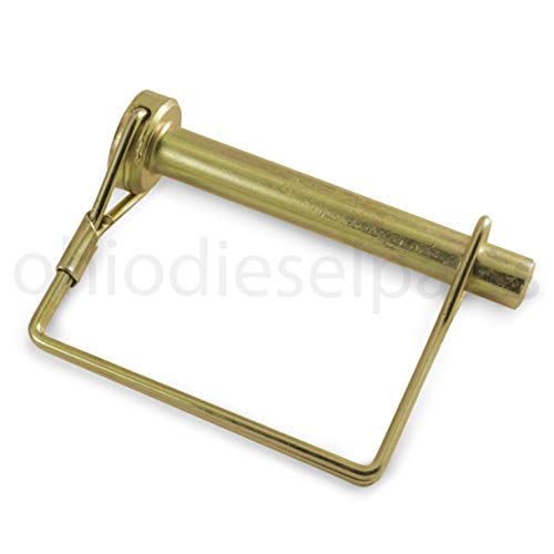 PTO Square Shaft Locking Pin 3/8 x 2-1/4(Pack of 3)