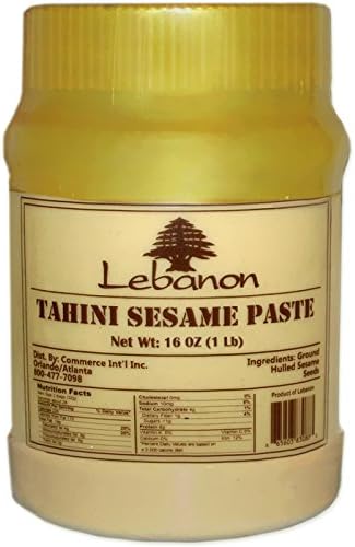 Lebanon - Tahini Sesame Paste, 1 Lb (16 oz)