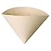 Hario V60 Paper Coffee Filter, Size 01, Natural, 100ct Box