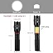 Lyhope LED Tactical Flashlight, Handheld COB Lantern+Flashlight in One, with Magnetic Base Zoom Adjustable Focus 5 Lighting Modes Torch Lights for Indoor and Outdoor Use (Battery Included)