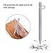 Apple Pencil Case Holder TOOVREN Silicon iPad Pro Pen Cover with Stylus Cap Holder and 2 Protective Nib Cover for Apple iPad Pro 9.7’’ 10.5’’ 12.9’’ Pencil/Apple Pencil (2nd Generation) 2018 Gray