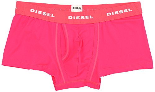Diesel Men's Divine Fresh and Bright Metallic Stitch Trunk, Pink, X-Large