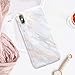 ESR Marble Slim Soft Case for iPhone Xs Max, Flexible TPU Marble Pattern Cover for Apple iPhone 6.5 inch (2018 Release) (Grey Gold Sierra)