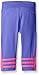 adidas Little Girls' Active Capri Tight Legging, Purple, 6