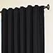 ECLIPSE Fresno Modern Blackout Thermal Rod Pocket Window Curtain for Bedroom (1 Panel), 52