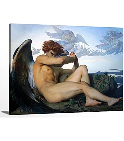 Amazon.com: 50 Most Famous Paintings - Fallen Angel by Alexandre