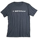 BMW Genuine Motorcycle Motorrad Men Classic T-Shirt Tee Shirt Grey L Large
