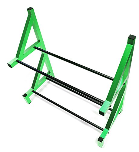 Integy RC Model Hop-ups C26750GREEN Wheel & Tire Storage Rack 19x8x17.5 Inch for 1/8 & 1/5 Scale