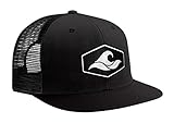 Joe's USA Koloa Surf Hexagon Patch Logo MESH Snapback Hats
