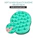 Hair Scalp Massager Shampoo Brush | Sumi Eco Silicone Scalp Care Comb with Soft Bristles | Tourmaline contained | Multiple Colors (1. Mint)