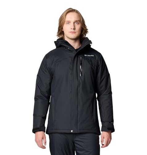 Columbia Men's Last Tracks II Jacket, Black, 4X Big at Amazon