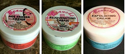 3 (Pack) Beauche Creams ~ Exfoliating, Rejuvenating & Age Eraser by Beauche