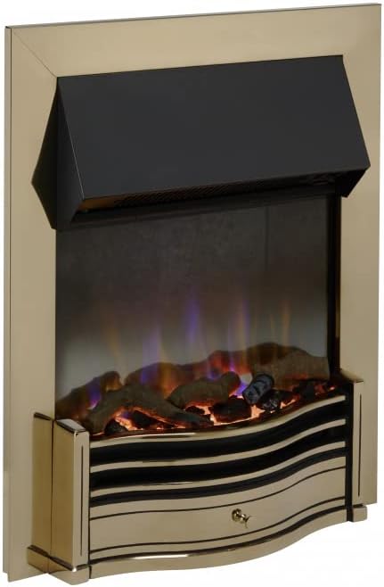 Dimplex Dumfries DMF20AB Antique Brass Optiflame 3D Electric Fire 2kW