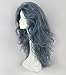 Yuehong Long Wavy Wig Synthetic Anime Cosplay Wig Heat Resistant Wig