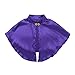 iEFiEL Kids Girls Halloween Costume Role Play Cape Top with Skirt Wristband Halloween Cosplay Party Purple 6-8