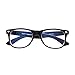 Cyxus Blue Light Blocking Glasses for Kids Anti Eyestrain Eyewear UV Protection Eyeglasses Black Frame